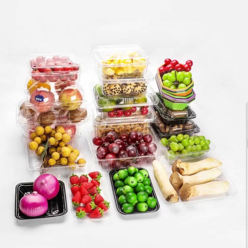 Vegetable Fruit Meat Plastic PET Tray