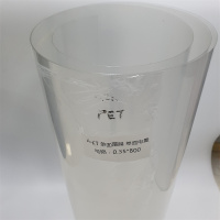 Feuille de fenêtre transparente PET de 0,35 mm
