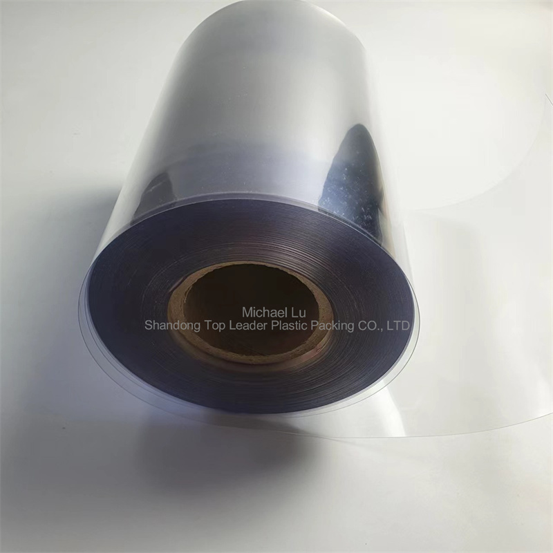 Transparent PET sheet for vacuum molding Anti-adhesion of finished products