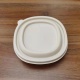 Microwavable starch-based degradable food trays