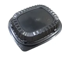 Transparante BOPS dienbladcontainerdoos voor sushivoedsel