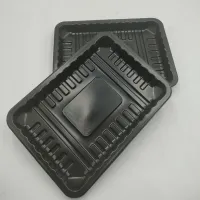 Plastični PP pladnji za pakiranje mesa za enkratno uporabo za supermarket