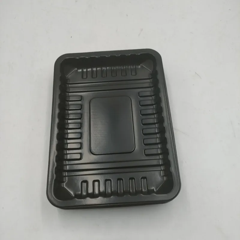 Plastični PP pladnji za pakiranje mesa za enkratno uporabo za supermarket