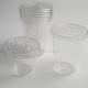 Clear PET recyclable Eco-friendly cup with lid