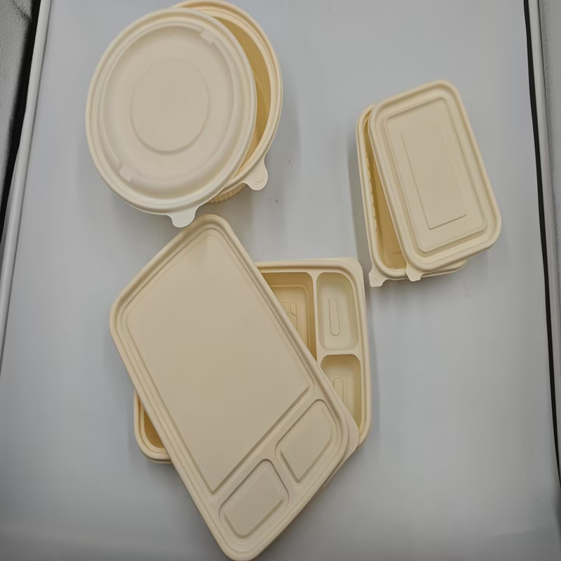 Boîte d'emballage de plats cuisinés jetables en plastique PP