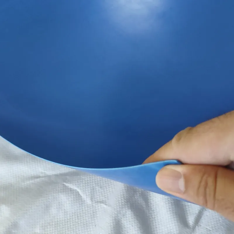 1 mm blauwe HIPS antistatische polystyreenplaat