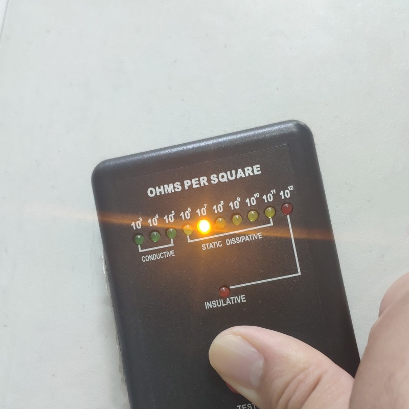 Lámina disipadora de estática APET para embalaje de componentes electrónicos