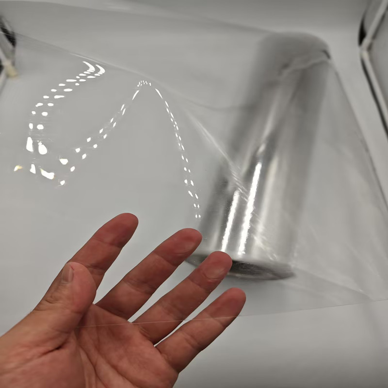 Película transparente PLA para embalaje