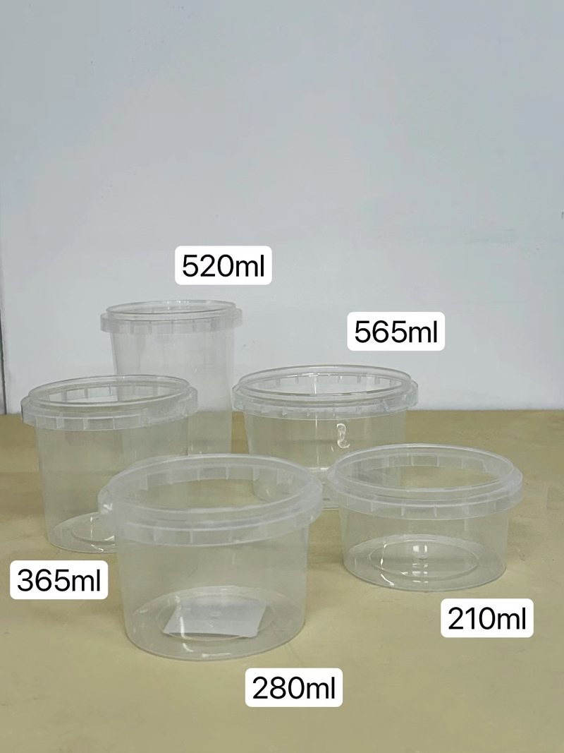 TL-PP-301PP Películas termoformadas Contenedor de alimentos PP