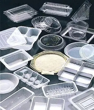 pp blister plate packaging