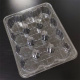 Transparent rigid PET tray clamshell