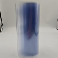 Hoja de película transparente para envases médicos de PVC