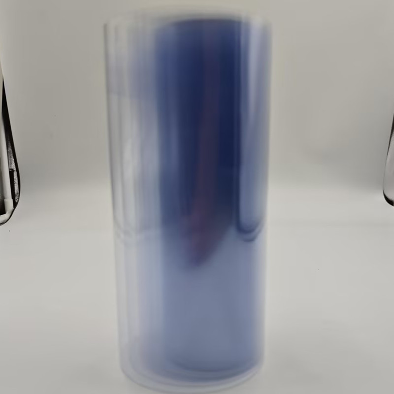 Hoja de película transparente para envases médicos de PVC