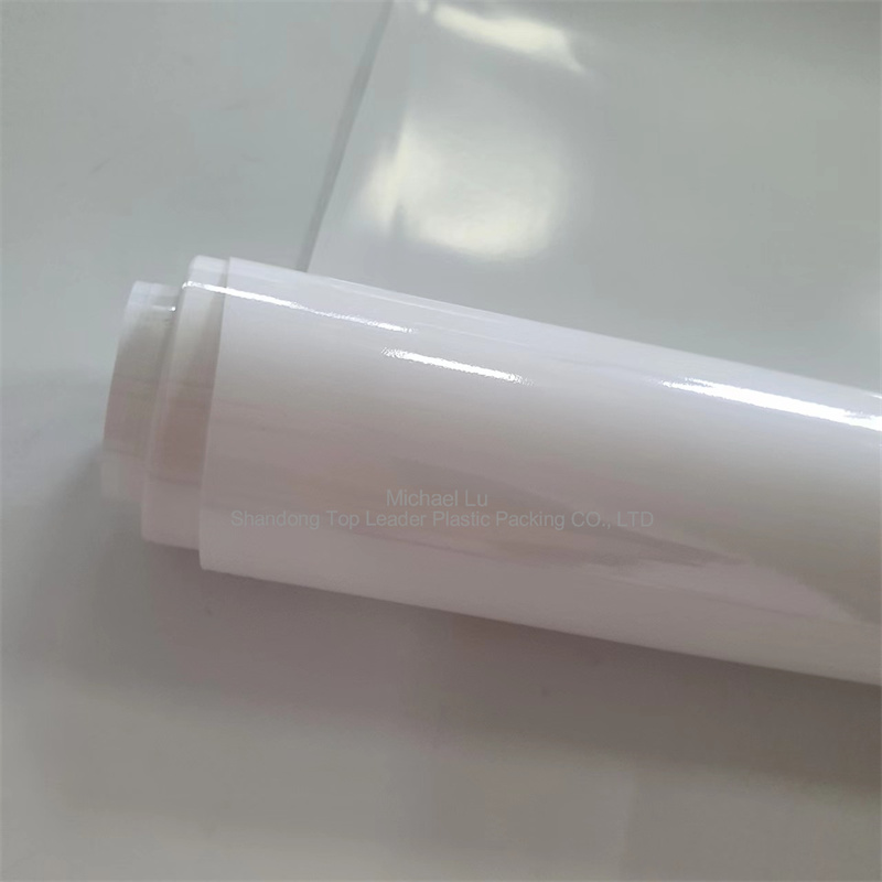 bela PET zgornja folija za tiskanje