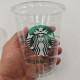 Custom Logo Disposable Plastic Pet Bubble Cup