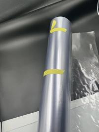 TL-PVC-0026 Sijajna prozorna PVC folija pomarančne lupine debeline po meri