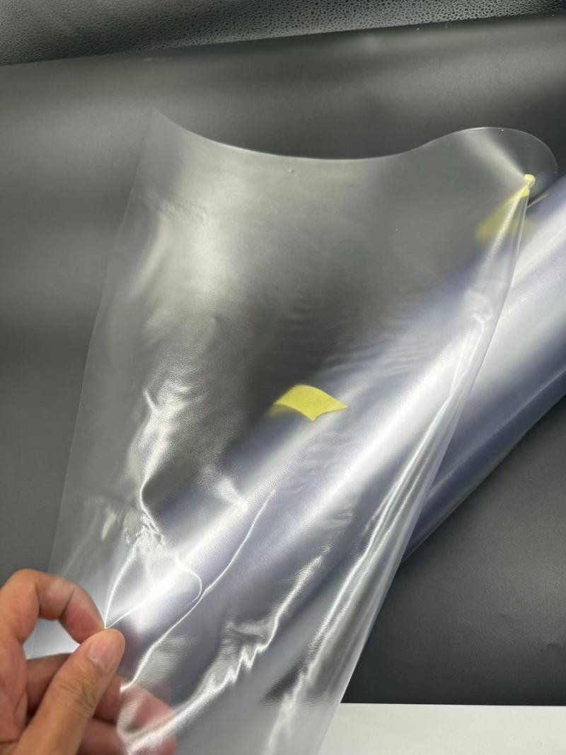 TL-PVC-0026 Sijajna prozorna PVC folija pomarančne lupine debeline po meri