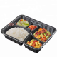 PP Plastic Disposable Take- Away Food Container Tray