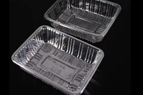 Tăvi alimentare din PVC termoformate pentru ciocolată, biscuiți, prăjituri