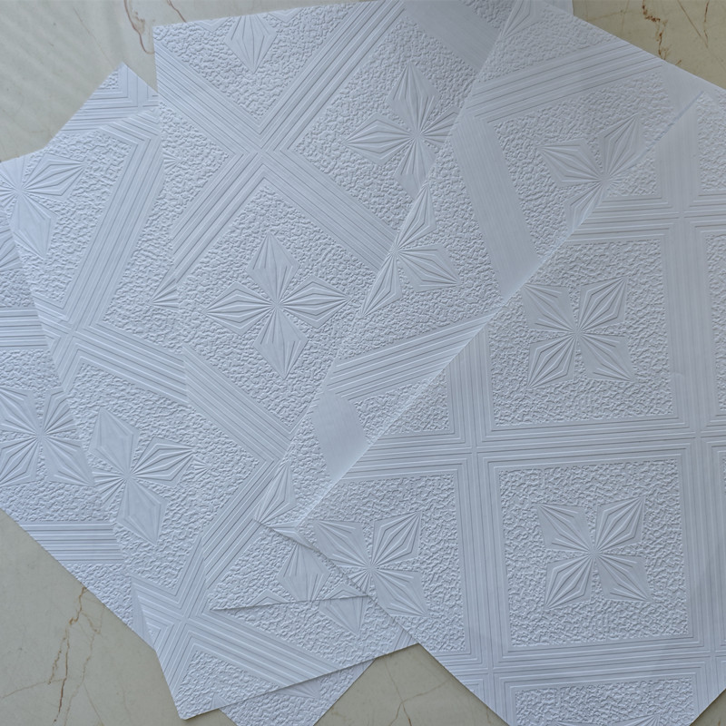 แผ่นยิปซัม พีวีซี ตกแต่งพลาสติก