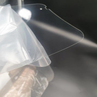 Film matériel transparent de hangar de visage d'ANIMAL FAMILIER