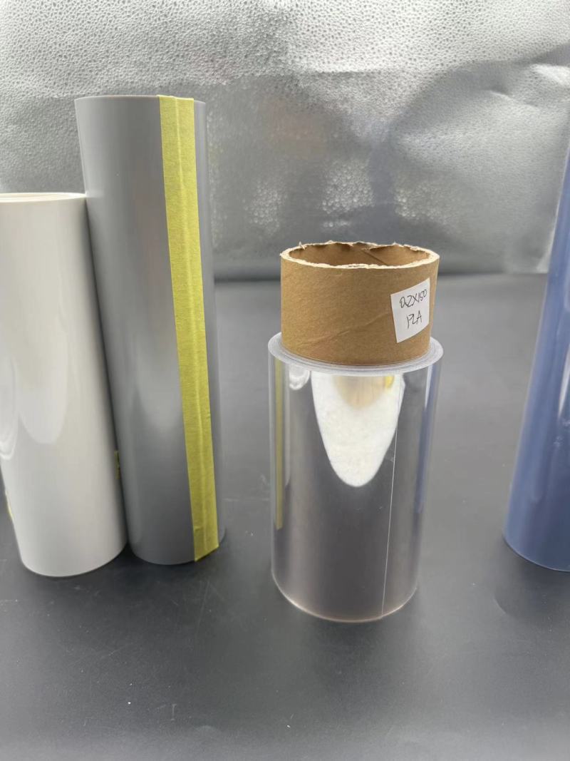 TL-PLA-805 Klare, starre, biologisch abbaubare PLA-Folie, Verpackungsfolie in Lebensmittelqualität