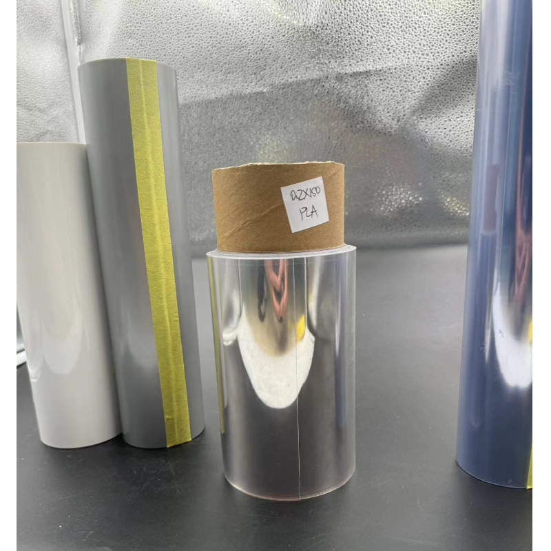 Film d'emballage PLA biodégradable rigide transparent de qualité alimentaire TL-PLA-805