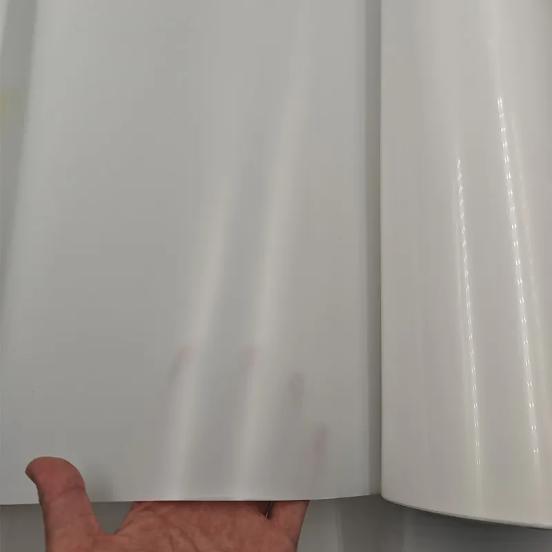 Bela plastična HIPS folija PS za pladenj s hrano