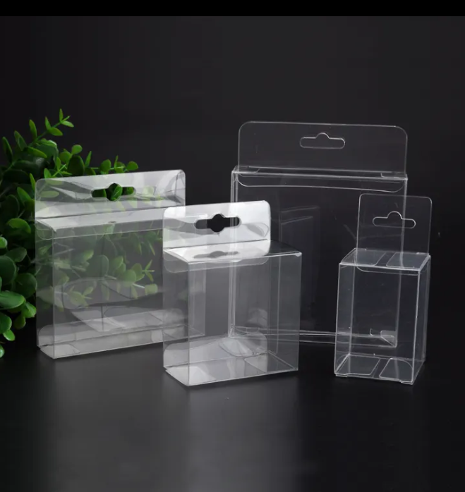 Transparent Plastic Printed PVC Folding Box