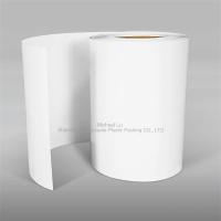 Feuille de thermoformage PLA blanche opaque compostable