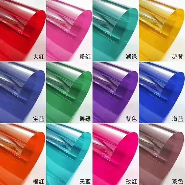 COLORED PVC FILM FOR INSULATION