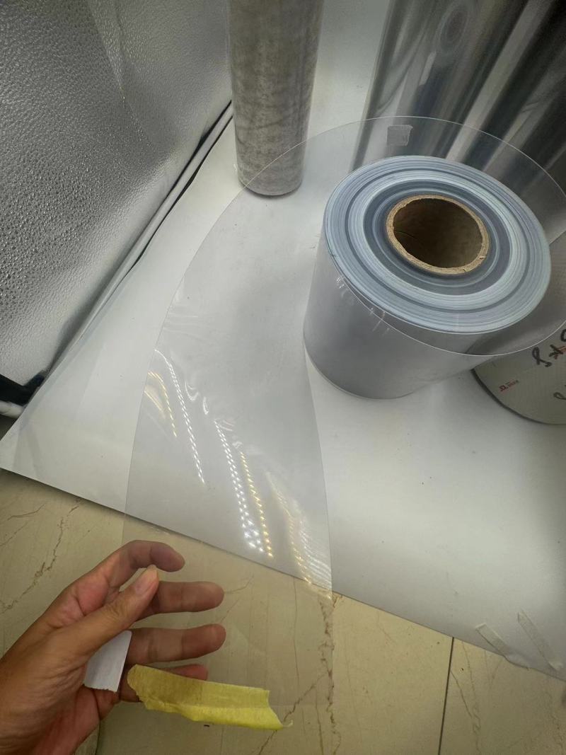 Feuille de plastique thermoformable en film PVC transparent sous blister TL-PVC-0038