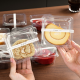 Take-away Plastic BOPS Sushi Box zwart voor Seafood Snack