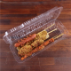 Take-away Plastic BOPS Sushi Box zwart voor Seafood Snack