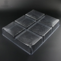 Macaron Box Kekse Kekse Kunststoff PET Blisterschale