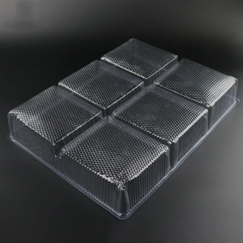 Macaron Box Kekse Kekse Kunststoff PET Blisterschale