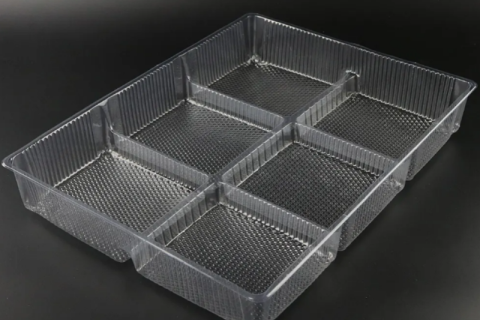 Hộp đựng bánh quy Macaron, khay nhựa PET đựng bánh quy