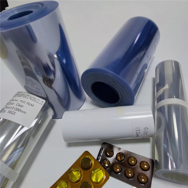 Lámina de PVC rígido transparente para blíster farmacéutico