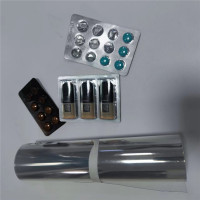 Prozorna PVC farmacevtska folija, pretisni omot, plastični zvitki, PVC folija