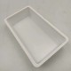 White PS plastic tray/box for medical