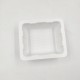 White PS plastic tray/box for medical