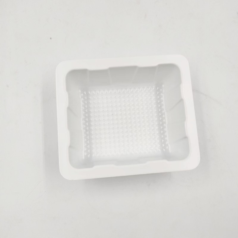 Weißes PS-Kunststofftablett/-Box für medizinische