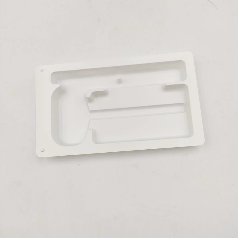 Weißes PS-Kunststofftablett/-Box für medizinische
