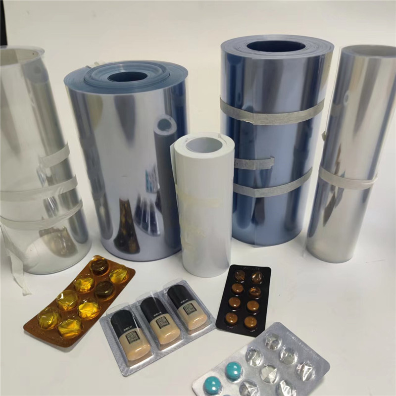 PVC Blister Packaging Plastic Rolls