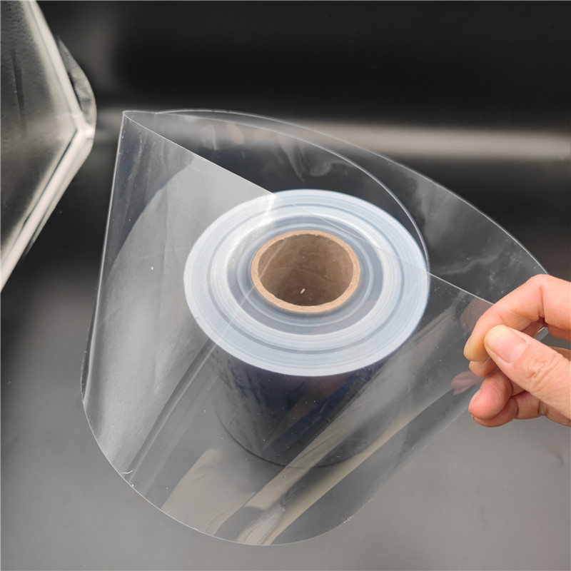 Rouleau de film PVC rigide en plastique de haute qualité pour emballage de papeterie