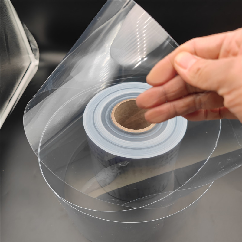 Cuộn nhựa PVC cứng chất lượng cao dạng tấm mỏng dùng để đóng gói văn phòng phẩm