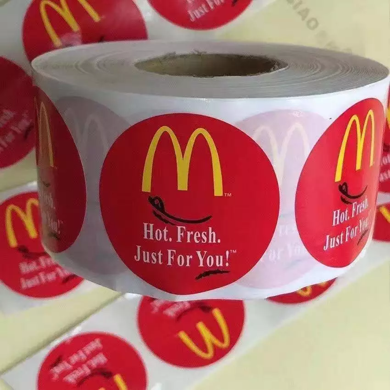 Transparent BOPP Film Self-Adhesive Label Raw Materials