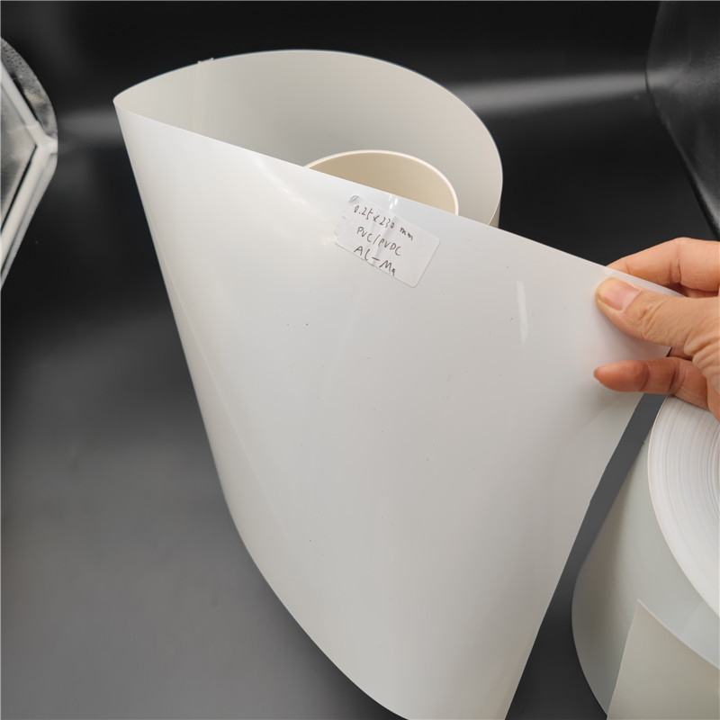 Cuộn màng nhựa PVC trong suốt bóng mờ dùng để in và ép nhiệt