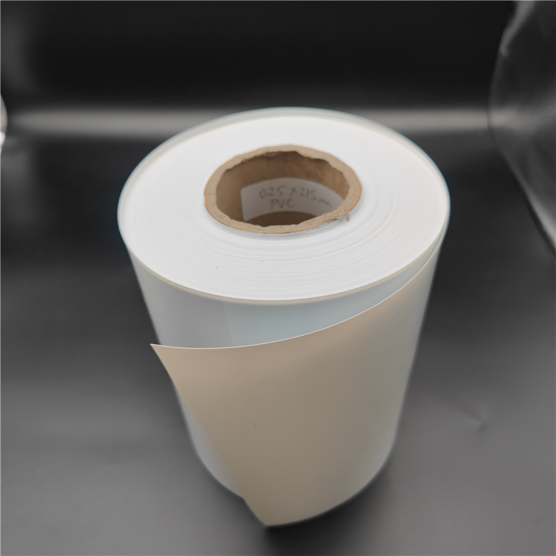 Plastična trda PVC folija, prozorna prozorna, fleksibilna PVC folija za termoformiranje