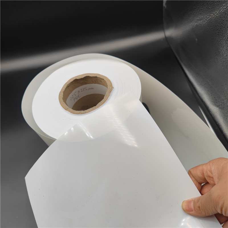 Plastična trda PVC folija, prozorna prozorna, fleksibilna PVC folija za termoformiranje